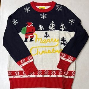 Tipsy Elves Santa Peeing Christmas Sweater